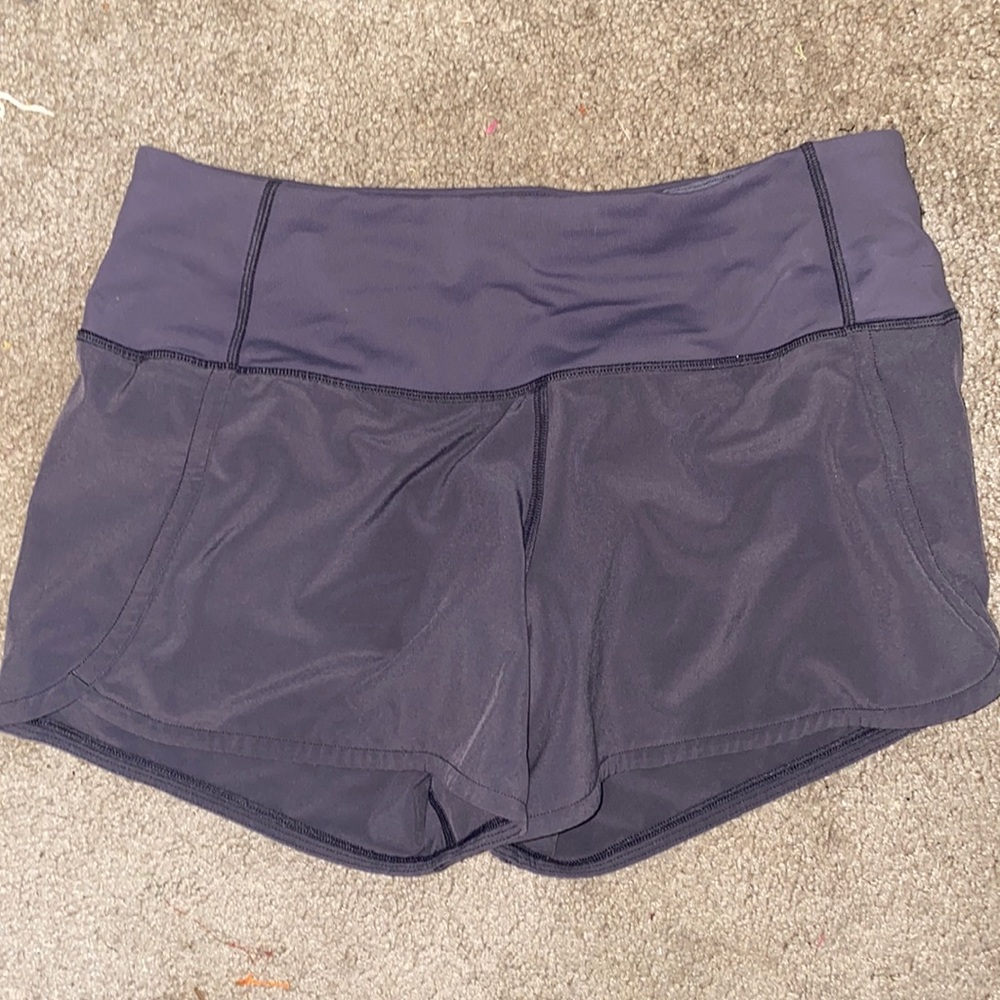 grey Lululemon shorts size 2 and 4”